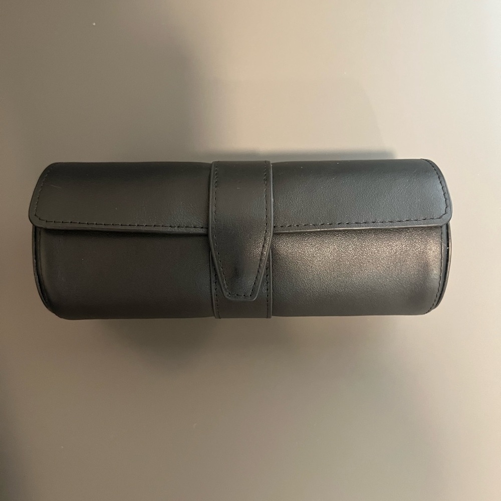 Royce Leather: Genuine Leather Suede-Lined Handcrafted Luxury Watch Storage